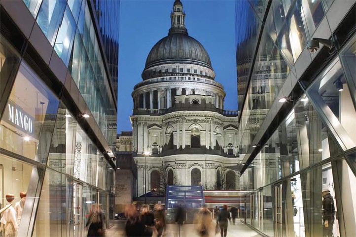 Land Securities' One New Change mall at St Pauls